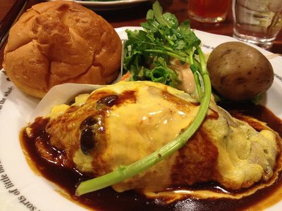 omurice at rakeru