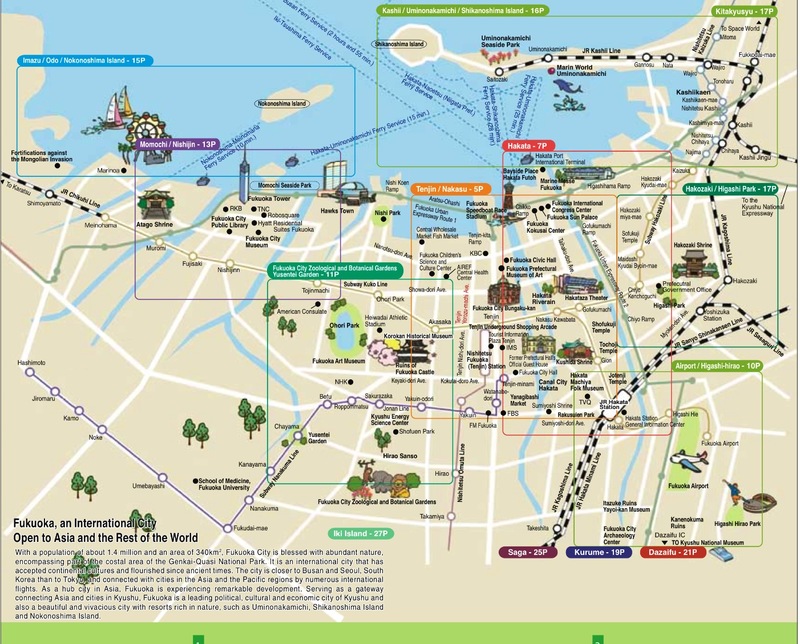 fukuoka map