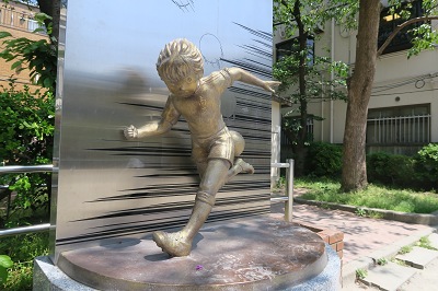statue tsubasa oozora tokyo