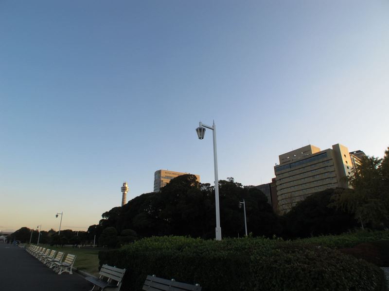 yamashita park di giorno