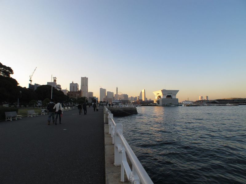 yamashita park di giorno